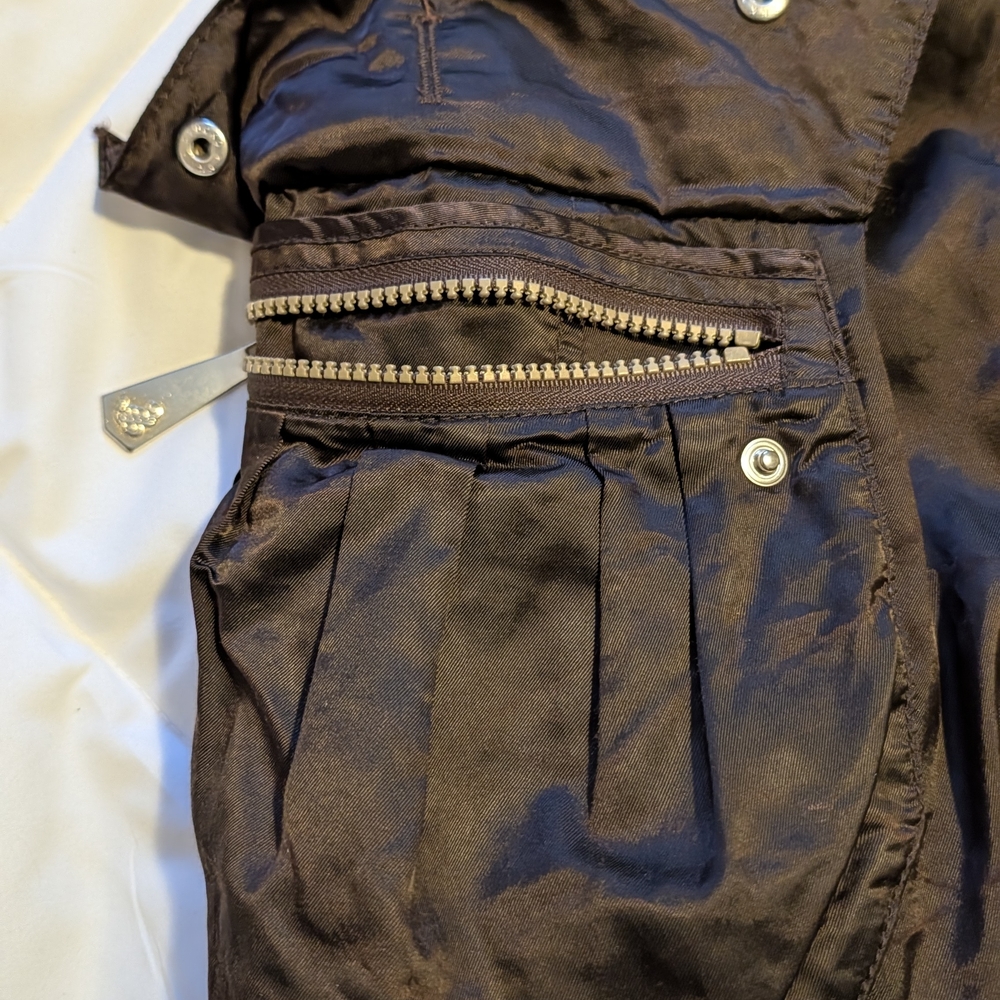 Sportalm Dark Brown Hooded Ski Jacket NWOT Size 40 - Picture 5 of 16